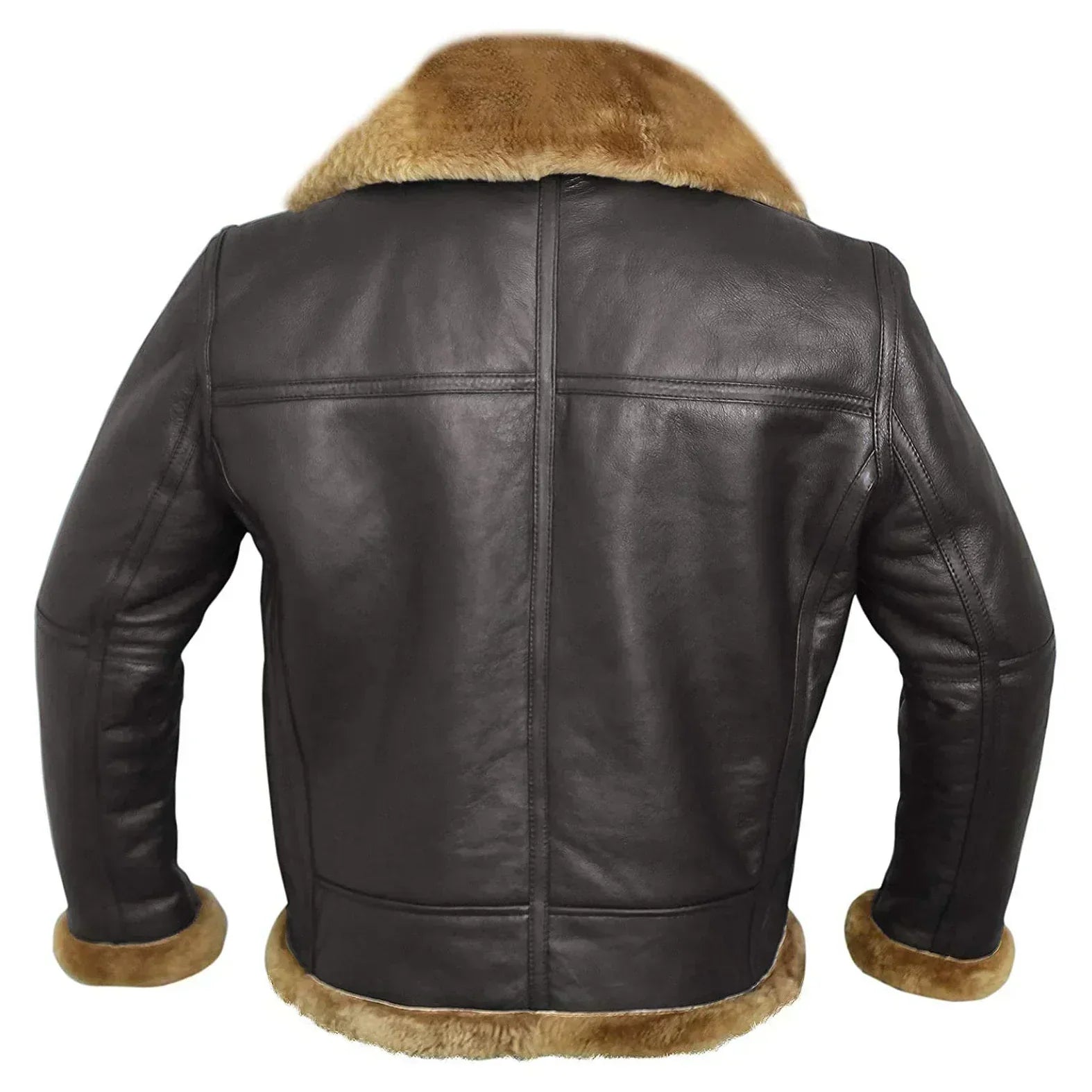 Luc™ - Blouson aviateur en cuir vegan vintage confortable