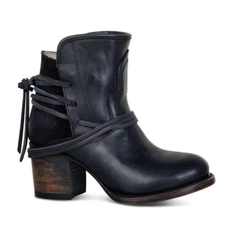 Faustine™ | Bottes Western Élégance & Confort