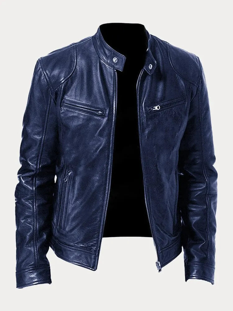 Romain™ - Veste en Cuir Casual