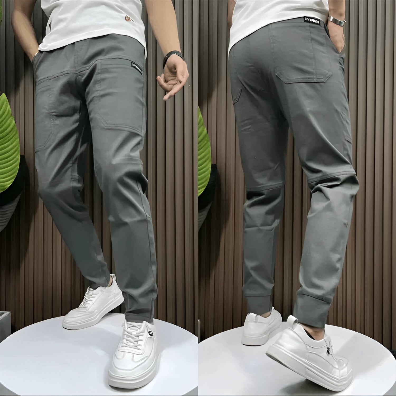 Marcel™ - Pantalons cargo stretch premium